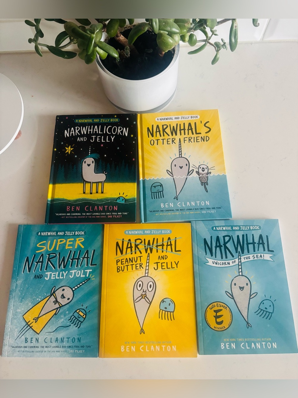 Narwhal & Jelly Book Series Set 🪼💕